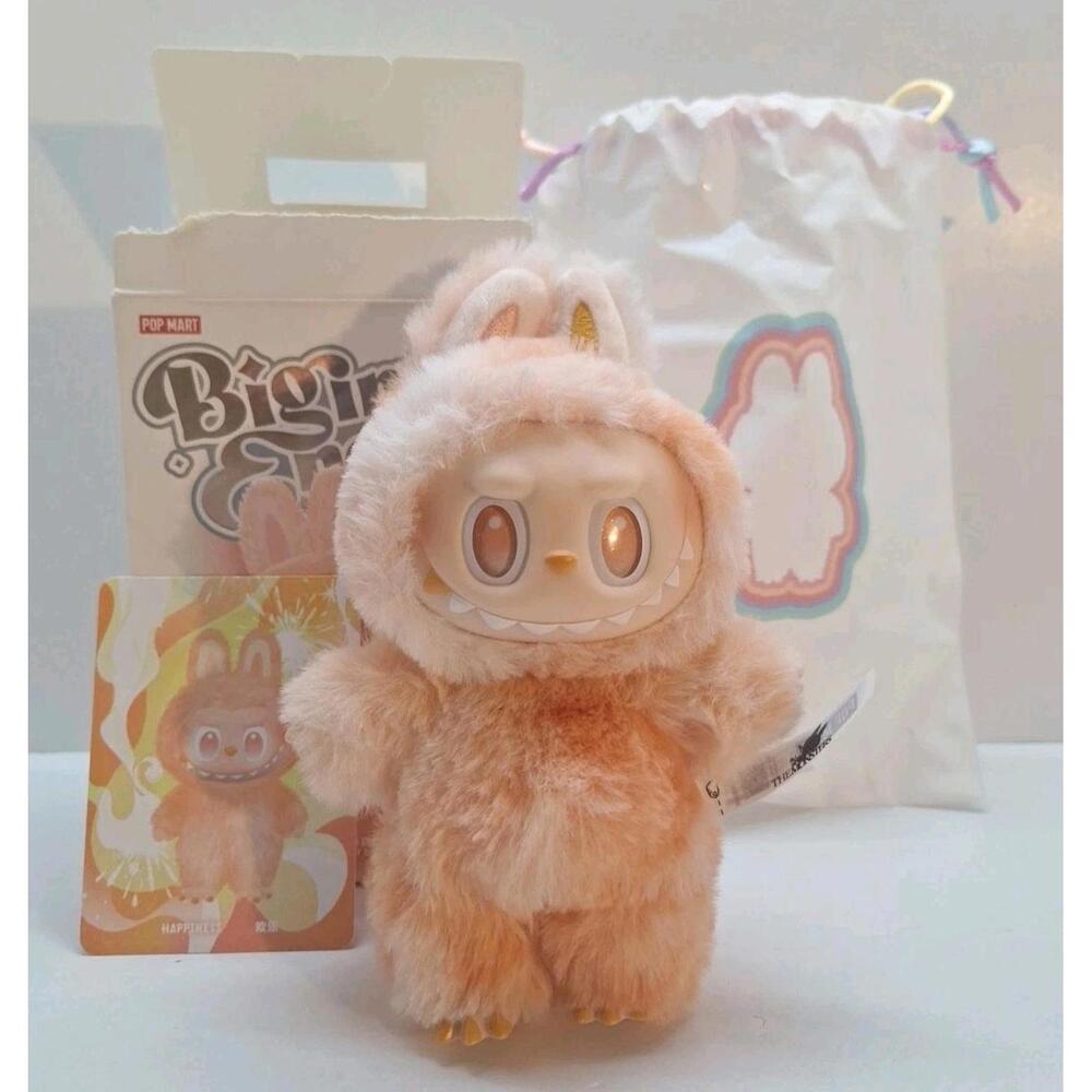 POP MART Labubu The Monsters Big Into Energy Happiness Plush Doll Toy